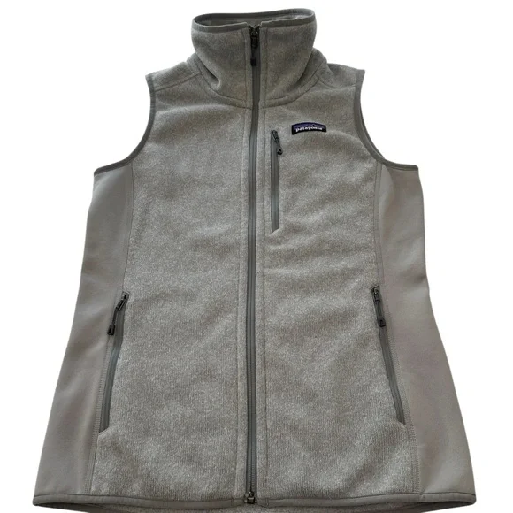 Patagonia Better Sweater Fleece Vest Heather Gray Women’s Size Small - Picture 4 of 11
